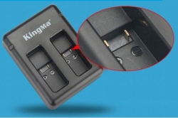 large kingma charger baterai usb type c 2 slot gopro hero 5 black 5