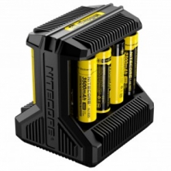 large nitecore intellicharger universal battery charger 8 slot for li ion and nimh i8 black 1