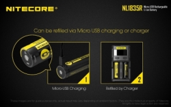 large NITECORE BATTERY NL1835R 02