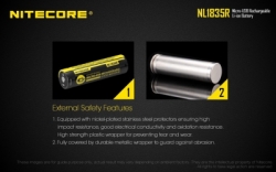 large NITECORE BATTERY NL1835R 06