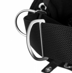 large Ti Sliding D Ring HW1201 On Webbing